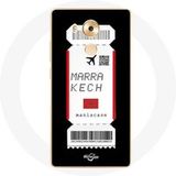 Maniacase Etui voor Huawei Mate 8 Air ticket Marrakech Marokko