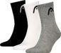 HEAD - Unisex - All Sports Training Crew Socks - 3 Pack - Size 35-38