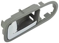 Taros Trade 59-0338-L-126904 deurgreep vooraan met chromen hendel binnenin, grijs