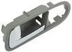 Taros Trade 59-0338-L-126904 deurgreep vooraan met chromen hendel binnenin, grijs