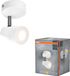 Osram LED SPOT PEAR plafondmontagespot, wit, 4,3W, 210lm, gericht licht met warm witte lichtkleur, met flexibele GU10 kop, inclusief GU10 lamp, IP20, 2700K.