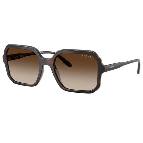 Vogue Eyewear zonnebril 0VO5696S tortoise print donkerbruin