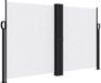 vidaXL Windscherm uittrekbaar 140x1000 cm wit