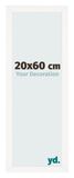 Your Decoration Cadre photo 20x60 cm Blanc Laqué MDF Bologna