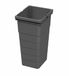 Ninka eins2vier poubelle 11,5 L 229 x 330 x 205 mm gris foncé