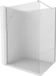 Mexen Kioto douchewand Walk-in 90 x 200 cm, strepen 8 mm, geborsteld nikkel
