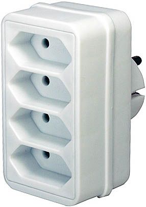 Brennenstuhl 1508040 - Contactdozen - wit