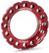 Miche Roue CenterLock (x2) Rouge Unisexe