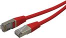 Waytex 32103 netwerkkabel 10 m Cat5e F/UTP (FTP) Rood
