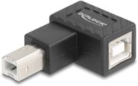 Delock USB 2.0 Adapter 90° haaks naar links