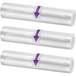 SILVERCREST® Lot de 3 rouleaux de film pour appareil de mise sous vide, 20 x 300 cm