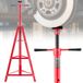 VEVOR Chandelle Haute 2 t, Support de Fosse et de sous Pont à Hauteur Réglable 120-215 cm, pour Entretien Voiture Sécurité Stabilisation Atelier, Chandelle de Levage en Acier au Carbone Robuste