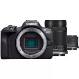 Canon EOS R100 + RF-S 18-45mm + RF-S 55-200mm Kit | 24.1MP Mirrorless Camera