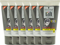 Taft Power Gel Super Glue Tube 14 Instant Strong Hold Voordeelverpakking 6x150ml