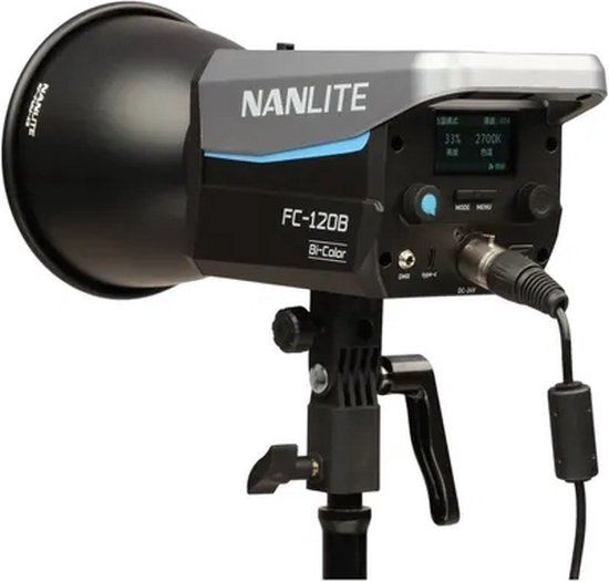 Nanlite FC-120B LED Bi-color Spot Light - 120W - Inclusief koffer