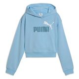PUMA Meisjes Ess 2 Color No. 1 Logo Korte Lengte Hoodie Tr G Sweatshirt
