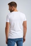 PME Legend Basic T-shirt 2-Pack O-Hals Wit Heren Maat XL