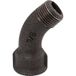 Ecolands - Raccord Fonte Noire Coudé 45° À Visser - Mf 2' - Grand Rayon - N° 40