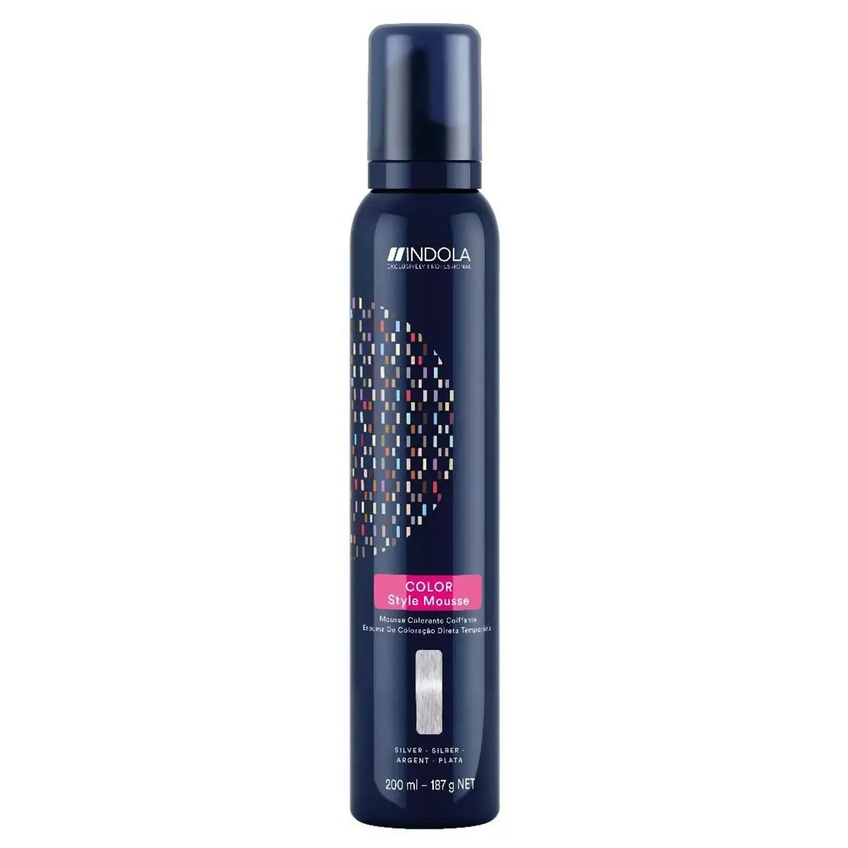 Indola - Color Style Mousse - Silver - 200 ml