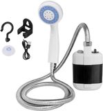 Mormark Home & Marker Camping Douche Buitendouche Tuindouche Draagbare Douche Mobiele Douche HYDROPORT Wit Kunststof
