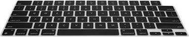 kwmobile Keyboard Cover Compatible with Apple MacBook Pro 16 M5 2026 A3428 - Keyboard Cover US English QWERTY - Black