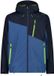 CMP Waterdichte jas met capuchon voor heren - Blauw - Polyester - Maat 56