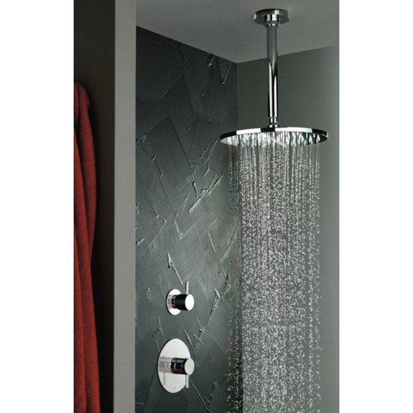 hotbath Mate hoofddouche 20cm M100 geborsteld koper M100BC