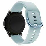 By Qubix - Siliconen sportbandje - Lichtblauw - geschikt voor Huawei Watch GT 6 / GT 7 / GT 6 pro / GT 7 pro - 46mm