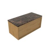 Saniclass Ensemble de meubles de salle de bain - Chêne mat naturel