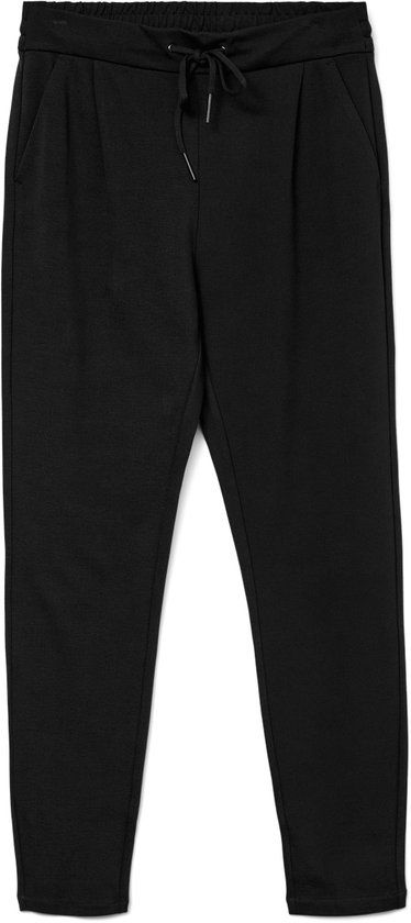 VERO MODA VMEVA High Waist Tapered Fit Broek - Zwart - Maat W32 X L30