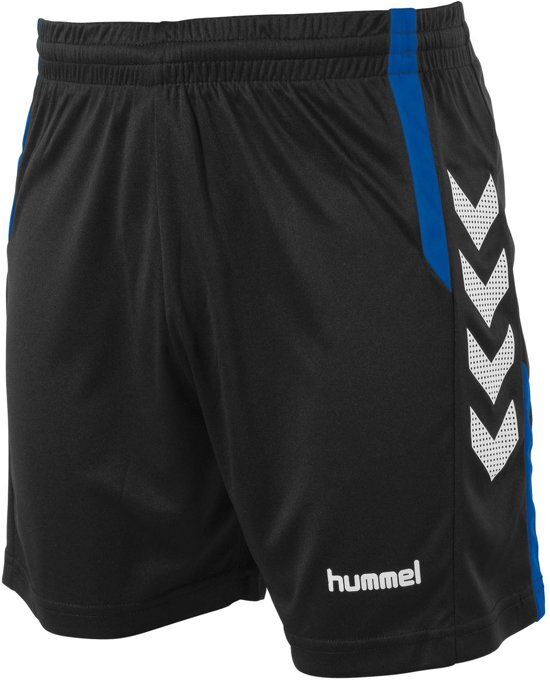 Hummel Aarhus Sportbroek - Maat L - Mannen - zwart/blauw/wit