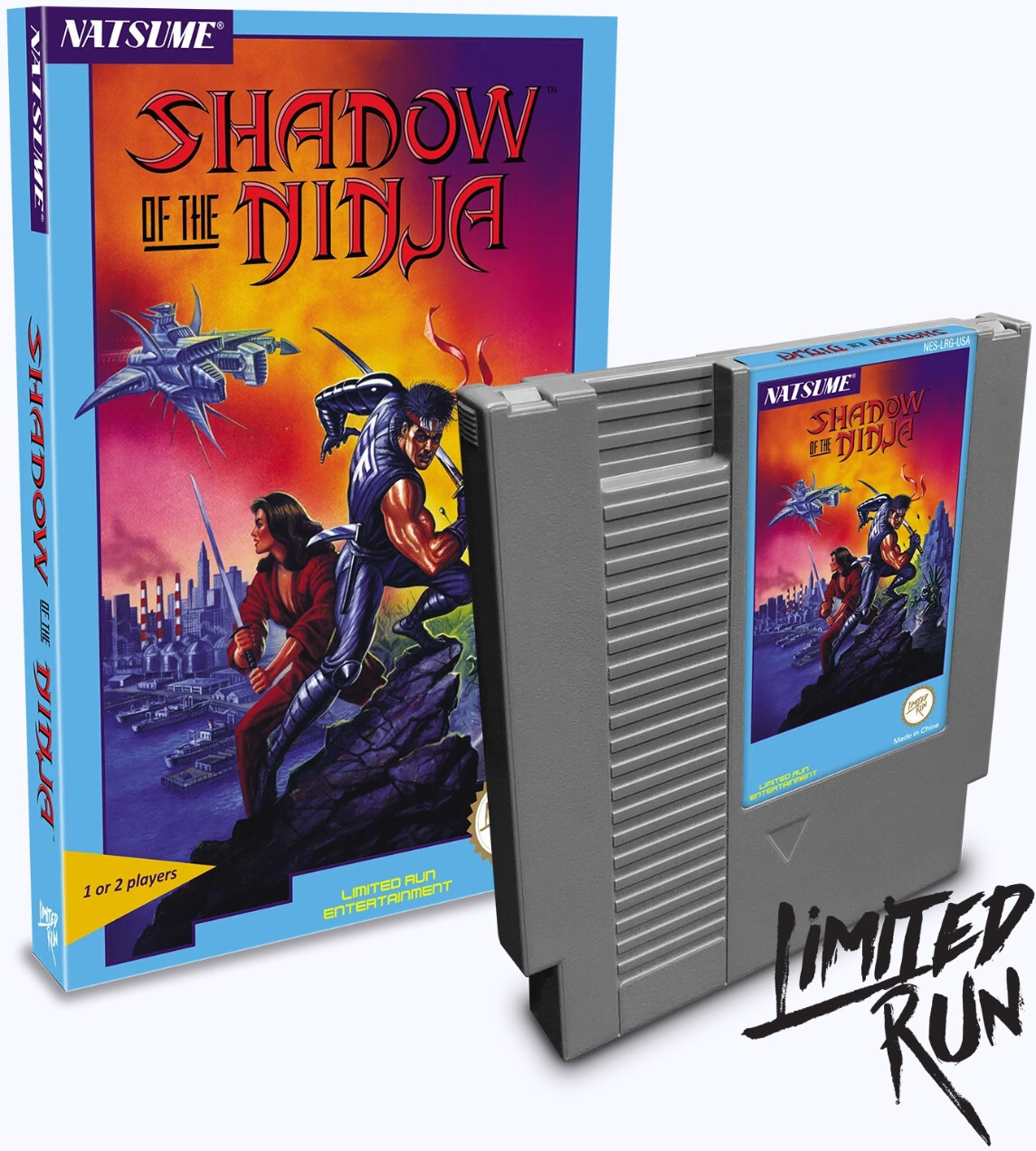 Limited Run Shadow of the Ninja Grey Cartridge (Limited Run Games)