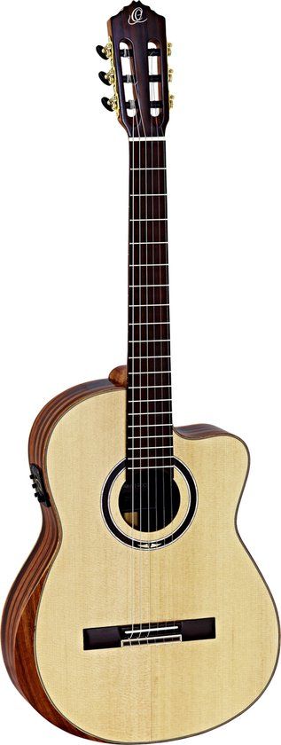 Ortega Striped Suite C/E - 4/4 Klassieke gitaar - Natural