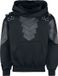 Punk Rave Punk Hooded Armor Element Hoodie Homme Sweat à capuche - Noir - M