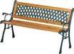 Lifetime Garden Houten Tuinbank - 3 Zits - Bruin/Groen/Zwart
