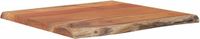 vidaXL Tafelblad Rechthoekig Natuurlijke Rand 40x40x2,5 cm Acaciahout