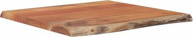 vidaXL Tafelblad Rechthoekig Natuurlijke Rand 40x40x2,5 cm Acaciahout