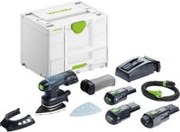 Festool DTSC 400 Li 3.0-Set - Deltaschuurmachine - Accu 18 V - 3,0 Ah