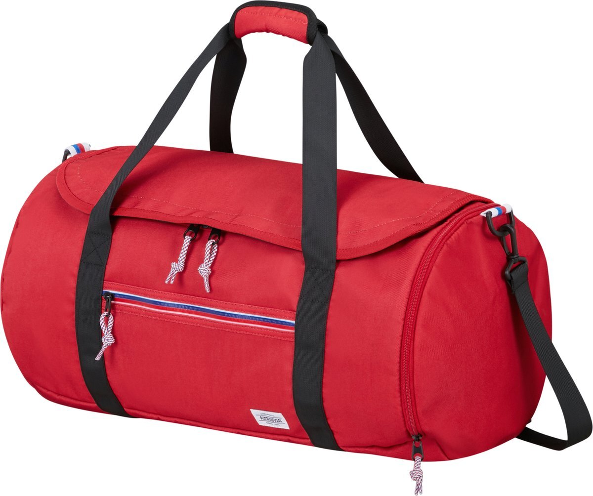 American Tourister Reistas Zonder Wielen - Upbeat Duffle Zip Red