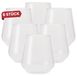 Set de 6 Verre à vin incassable en Tritan Plastique pour usage extérieur