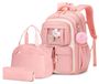 Sac à dos pour enfants, incluant une boîte à lunch et des compartiments de rangement, idéal pour l'école
