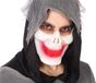 ATOSA - Bloederig skelet half masker voor volwassenen