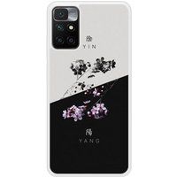 Redmi Bedrukt siliconen hoesje compatibel met Redmi 10 Yin et Yang