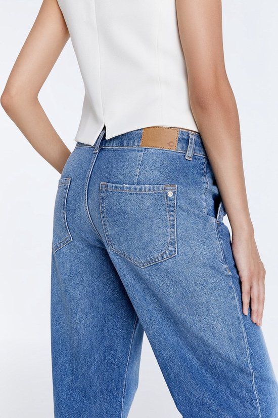 Cup of Joe Denim Cup of Joe Maxine Wide Leg Jeans - Medium Blue