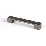 Anna Poignée de meuble ANNA Poignée en barre aspect inox Distance de perçage 128