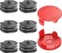 Bosch Spoelen voor grastrimmer ART 36-36 LI-ART24-24+ART 27-27+ART 30-30+ F016800351 (6 spoelen - 2 afdekkingen voor spoelen)