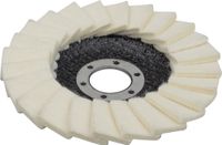 wolfcraft - Schuurlamellenplaat met vilt - 8424099