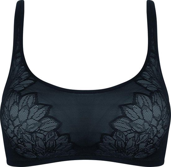 Triumph Fit Smart P EX Bralette - BLACK - Women - Size 1