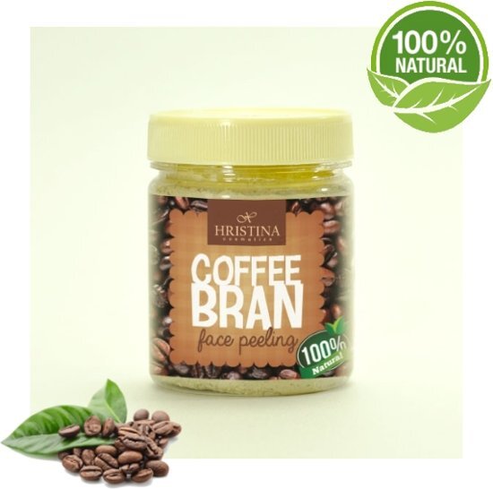 Hristina Koffie / Coffee Scrub Peeling Voor Gezicht En Lichaam 100% Natuurlijk - Gecertificeerd - 200 ml