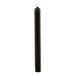 Cereria Di Giorgio Gekleurde pasta kaarsen, paraffinewas, zwart, 1,9 cm, 12 stuks